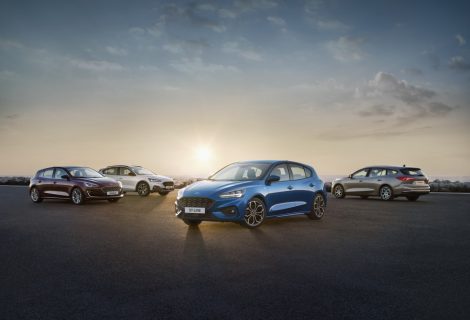 Mange elektrifiserte Ford-nyheter avdukes 2. april; blant annet nye Focus og Fiesta som EcoBoost hybrid